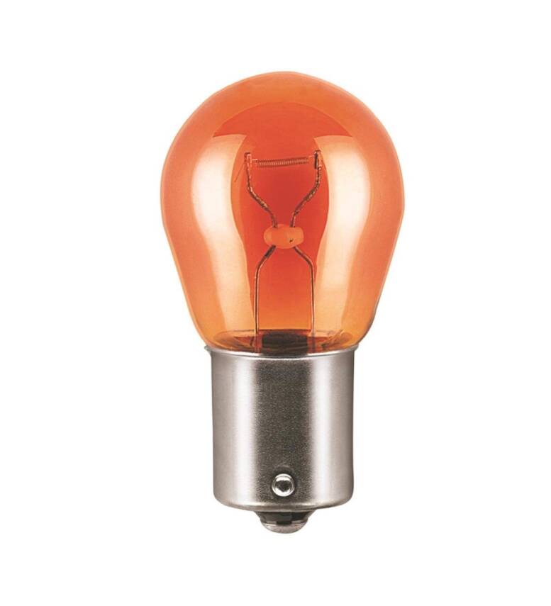 Ampul Sinyal 93 Tek Duy Yakın Tırnak Sarı 12V 21W - 1