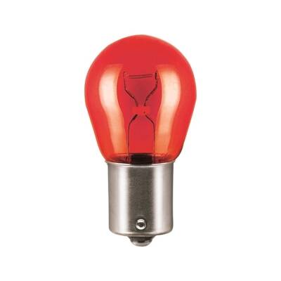 Ampül Sinyali 93 Tek Duy Düz Tırnak Kırmızı 12V 21W Pr21W Wolfram - İTHAL