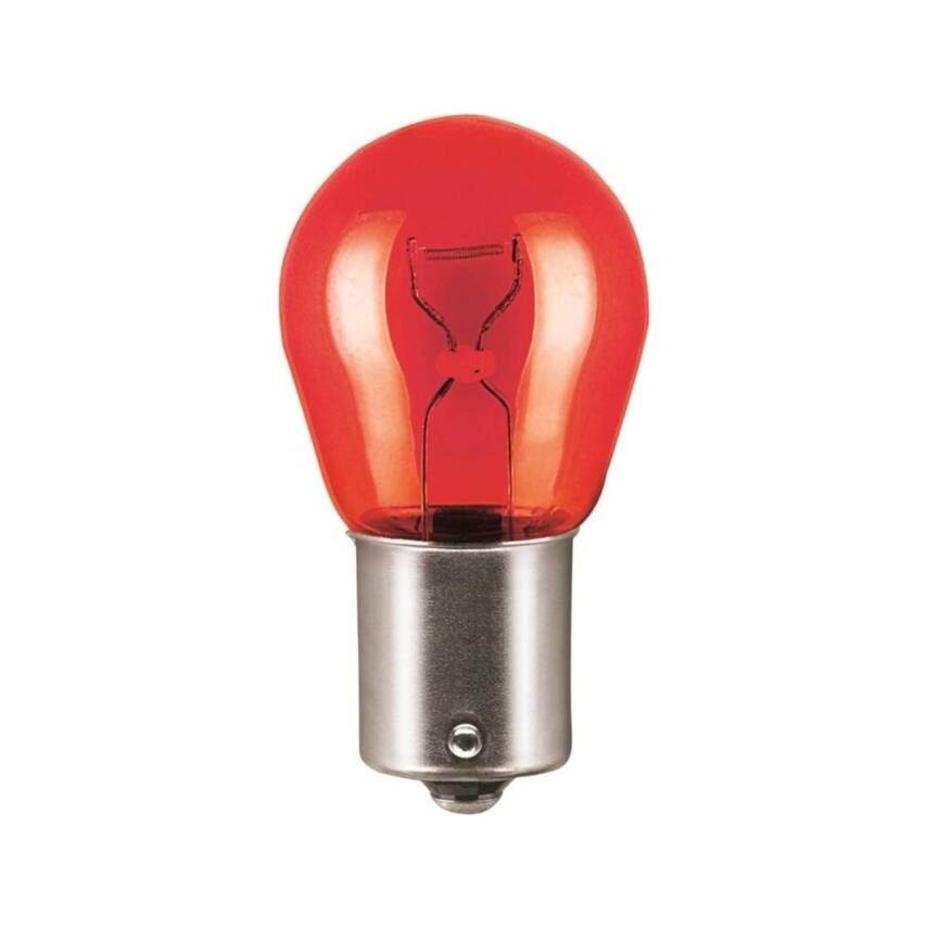 Ampül Sinyali 93 Tek Duy Düz Tırnak Kırmızı 12V 21W Pr21W Wolfram - 1
