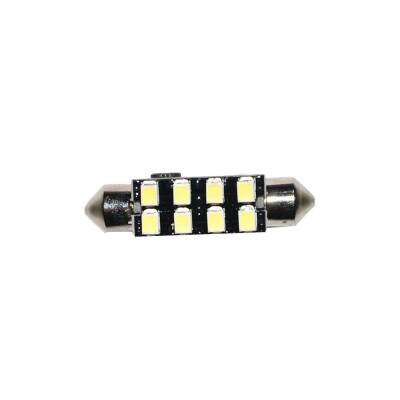 Ampül Sofit Led Beyaz 12V 8 Led 39 mm Can Bus - İTHAL