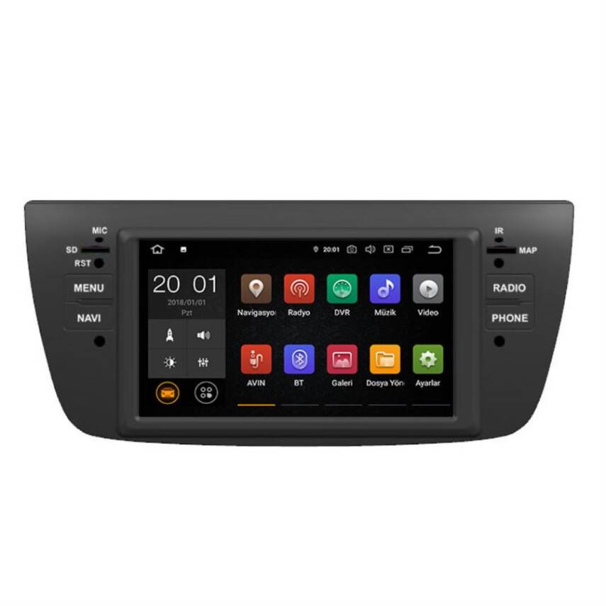 Android 10.0 Mtk 8227 2+16G Fıat Doblo Eski Multimedya Navimex - 1
