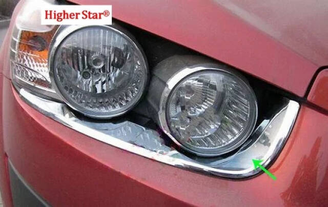 Aveo T300 Kasa Far Altı Krom Çıta Sağ Sol Takım - 1
