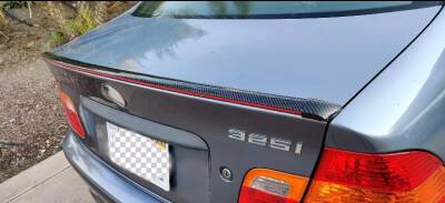 Bagaj Üstü Spoiler Neon Led Işıklı Flexi Karbon - 8