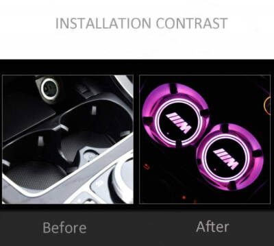 Bardaklık Aydınlatma 2 Li Led Set Rgb - UMTAUTO PART