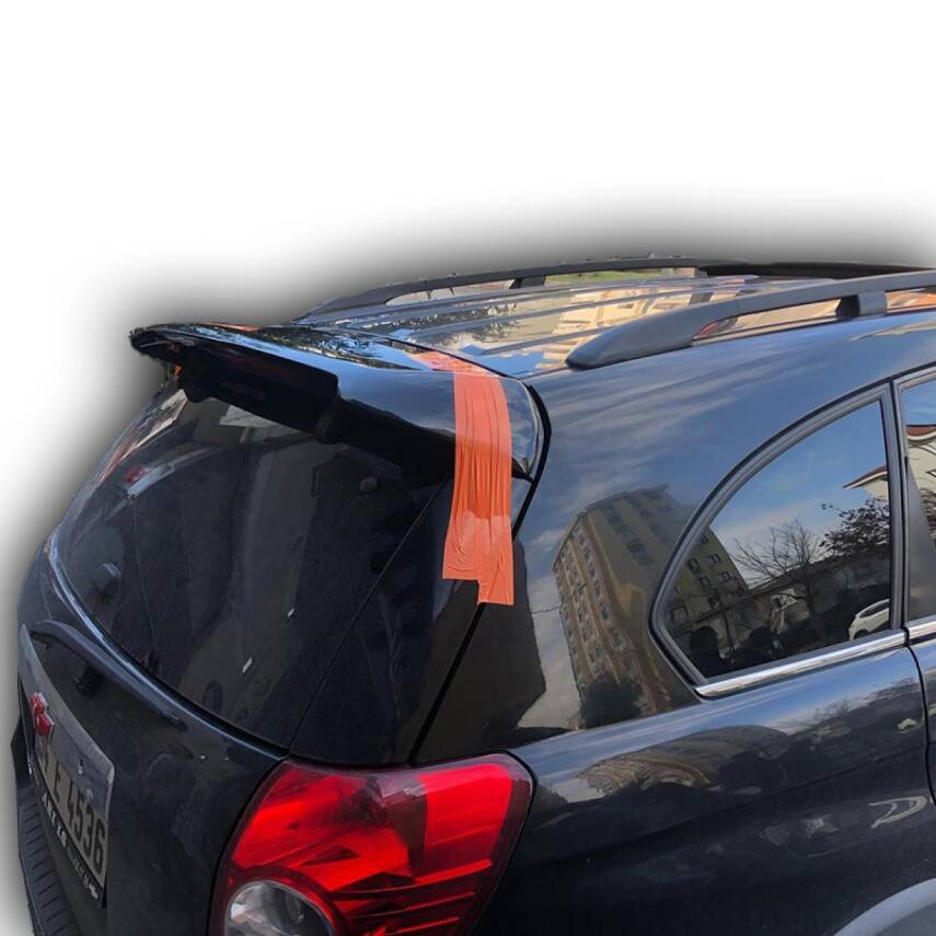 Captiva C100 C140 2008-2014 Bagaj Üstü Spoiler Siyah Boyalı - 1
