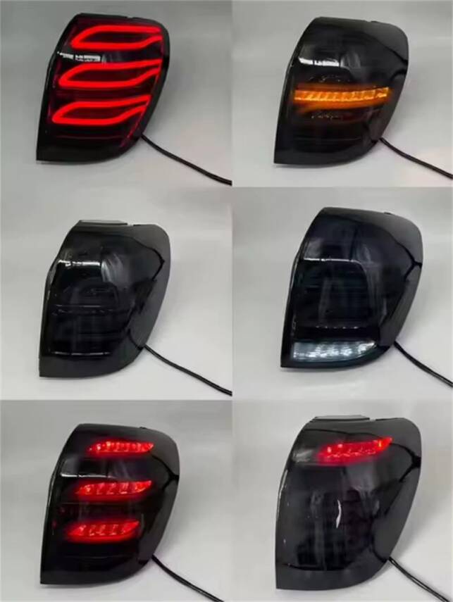 Captiva Mercedes Dizayn Led Stop Takım Siyah Zemin Black Edition - 2