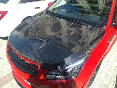 Chevrolet Cruze Tüm Karbon Kaput - 4