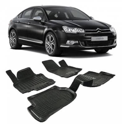 Citroen C5 Havuzlu Paspas 3D Araca Özel - 1
