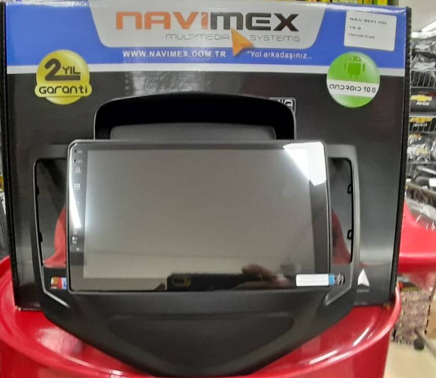 Cruze 9 İnç Yatay Tesla Multimedya 2 Ram Car Play Navimex - 1