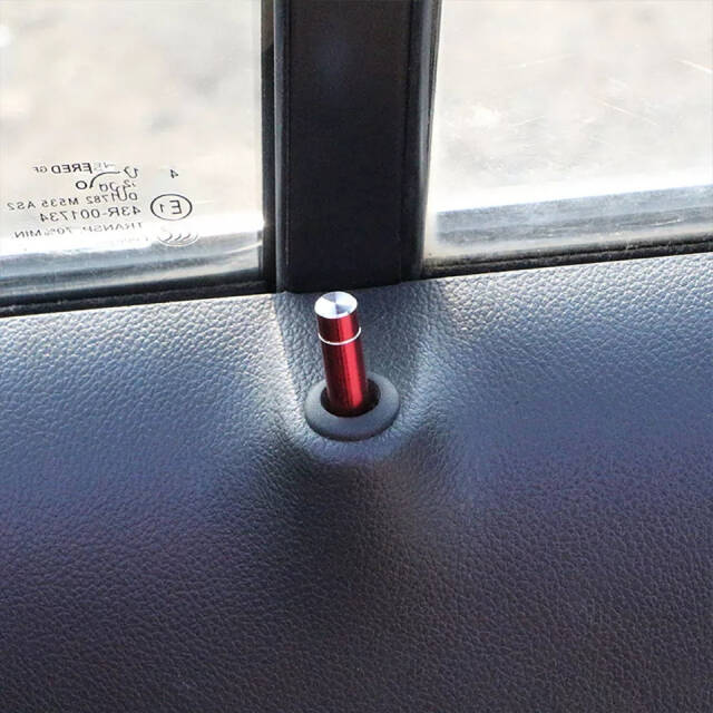 Cruze-Aveo Kapı Kilit Pim Kaplama Seti Kırmızı - 4
