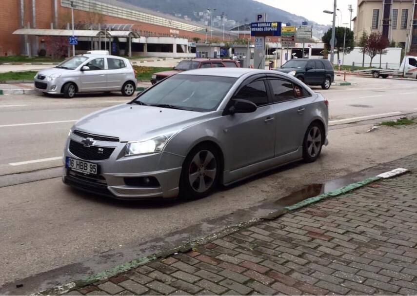 Cruze Batman Ayna Kapağı Sağ Sol Takım Astarlı Boyasız Fiber - 5