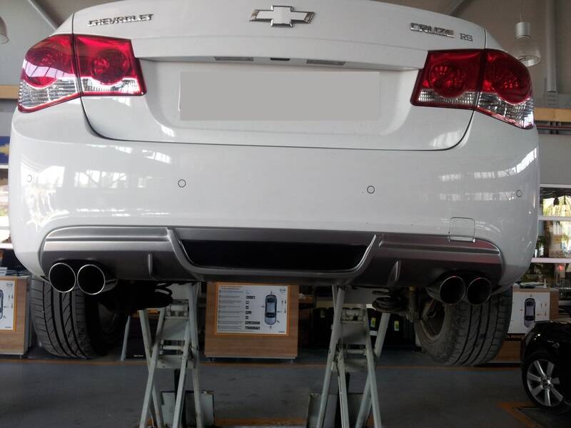 Cruze Fiber Difüzör 2009-2012 Arası Sedan - 3