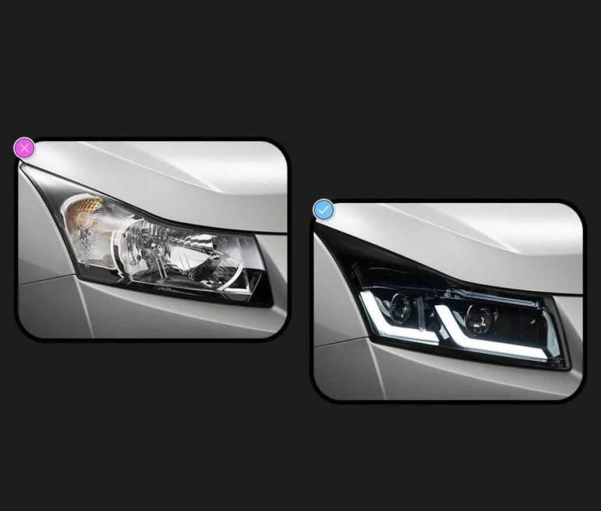 Cruze G30 Tip Bi Xenon Far Seti Sağ Sol TAKIM (Garantisiz) FULL LED - 7