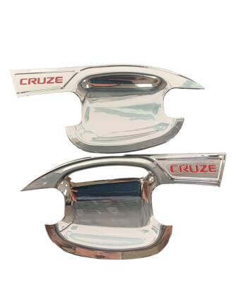Cruze Hb Sedan Kapı Kol Açma Koruma Krom Cruze Yazılı Set 4Lü - 6