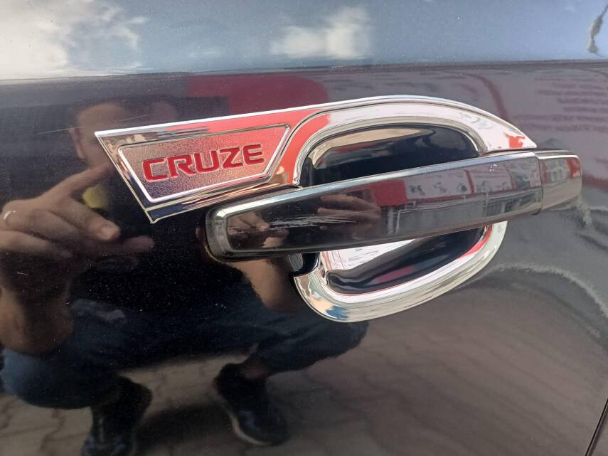 Cruze Hb Sedan Kapı Kol Açma Koruma Krom Cruze Yazılı Set 4Lü - 3
