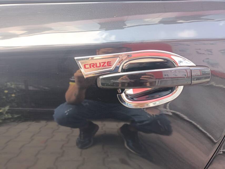 Cruze Hb Sedan Kapı Kol Açma Koruma Krom Cruze Yazılı Set 4Lü - 4