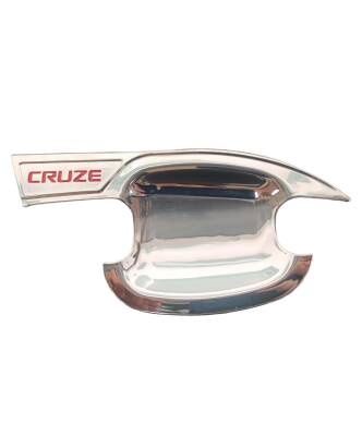 Cruze Hb Sedan Kapı Kol Açma Koruma Krom Cruze Yazılı Set 4Lü - 5