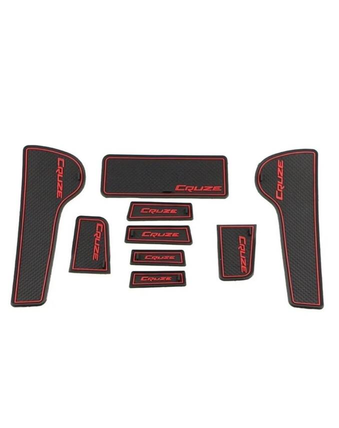 Cruze Kapı İçi Pad 9 Prc Kırmızı - 1