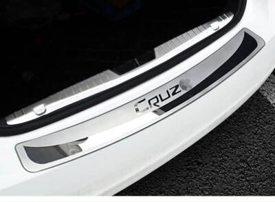 Cruze Sedan Arka Tampon Üstü Koruma Bandı Krom - 1