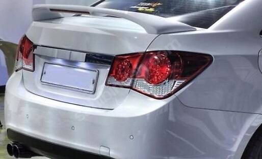 Cruze Sedan Işıklı Bagaj Üstü Spoiler Plastik Boyasız - 3