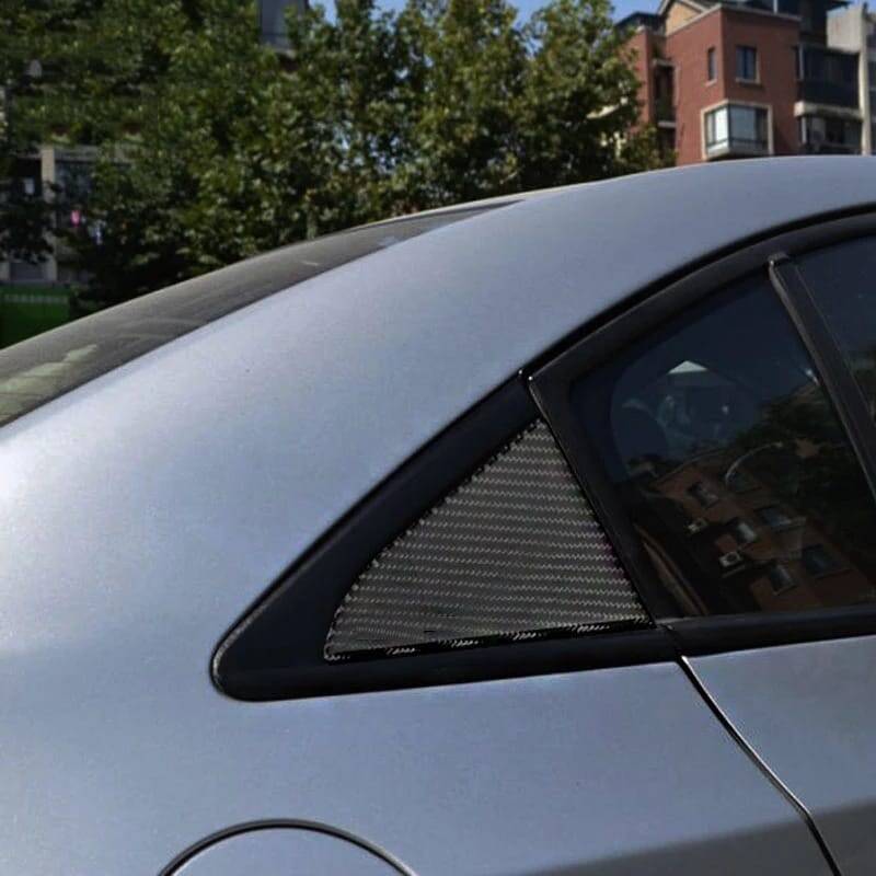 Cruze Sedan Kapı Direk Arka Üçgen Karbon Kaplama Set - 4