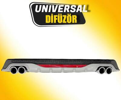Difüzör 4 Çıkış Eksoz Üniversal - 1