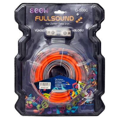 Fullsound 8Ga Oto Anfi Kablo Seti G-506C - MAGICVOICE