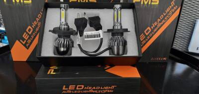 H4 Led Xenon 10000 Lümen 6500 K - 7