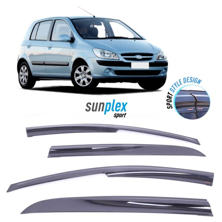 Hyundai Getz 2002-2011 Cam Rüzgarlığı Sunplex - 1