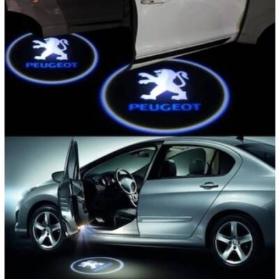 Kapı Altı Hayalet Logo Peugeot Pilli - UMTAUTO PART