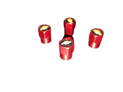 Lastik Sibob Kapak Chevrolet Kırmızı 4 Lü Set Metal Şık - 3