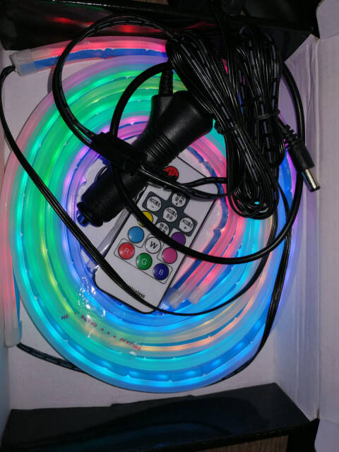 Marşbiyel Araç Altı Rgb Kumandalı Led 2 Parça - 1