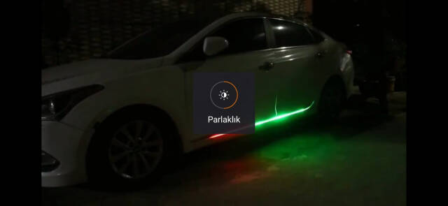 Marşbiyel Araç Altı Rgb Kumandalı Led 2 Parça - 3