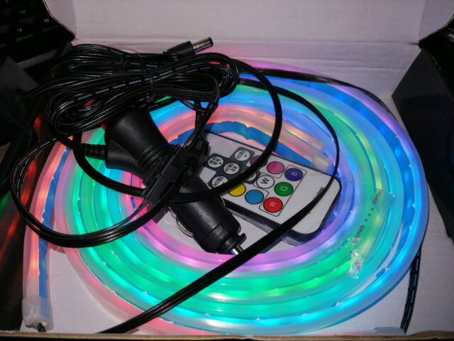 Marşbiyel Araç Altı Rgb Kumandalı Led 2 Parça - 4
