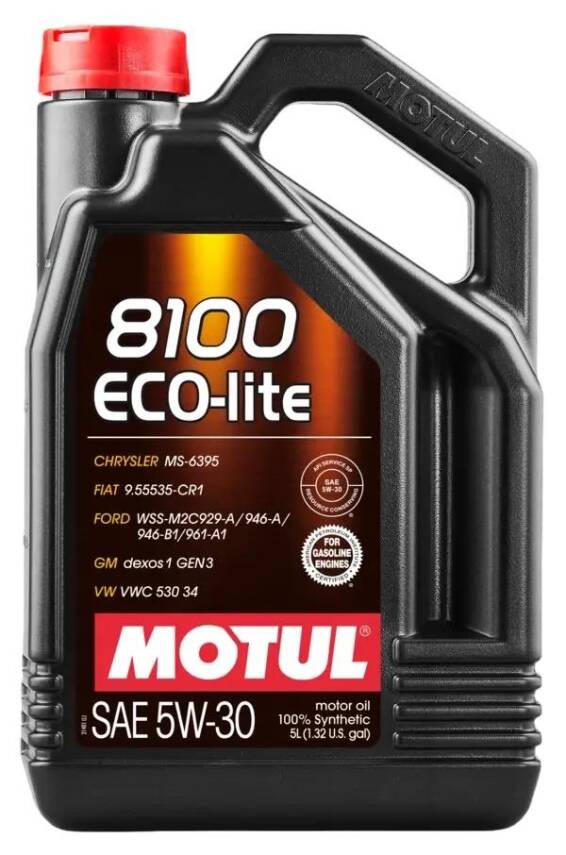 Motul 8100 Eco - Lite 5W30 5 Litre Motor Yağ - 1
