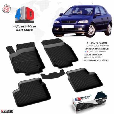 Opel Astra G 4D Havuzlu Paspas Omsa - OMSA