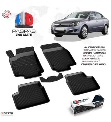 Opel Astra H 4D Havuzlu Paspas Omsa - OMSA