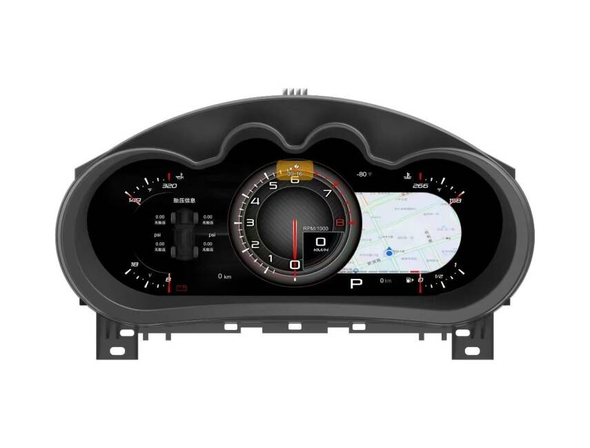 Opel Astra J Hayalet Gösterge KM Kadran Car Play - 1