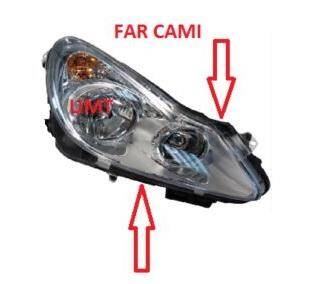 Opel Corsa D Far Camı Sağ 06 -10 - İTHAL