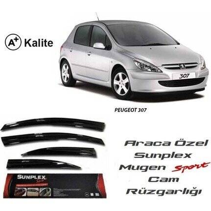 Peugeot 307 2000-2014 Cam Rüzgarlığı Sunplex - 1