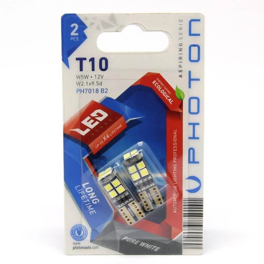 Photon T10 W5W PH7018 B2 Led 2 Lİ - 1