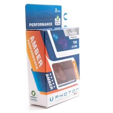 Photon T20 21/5W 12V Çift Devre Naturel Amber Takım - PHOTON