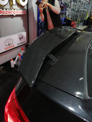 Sedan Bagaj Üstü Spoiler Ledli Boyasız Tüm Araçlar İçin - UMTAUTO PART