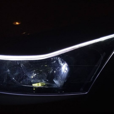 Silikon Far Üstü-İçi Led 2 Prc 60 Cm Drl - UMTAUTO PART