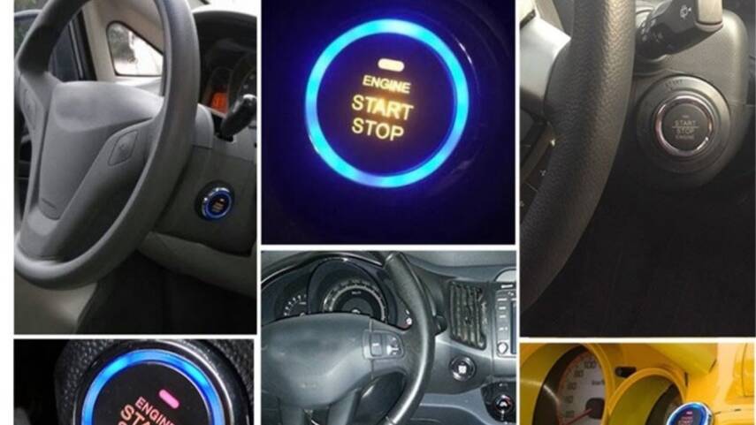 Start Stop Anahtarsız Çalıştırma Sistemi Key Lets Go Keyless Entry OEM - 2
