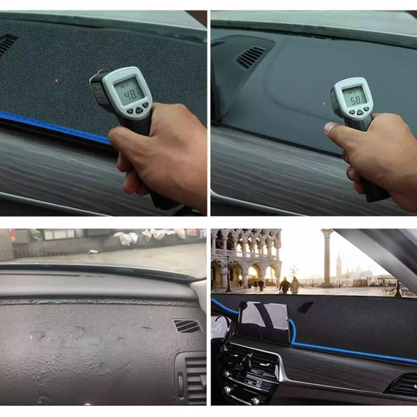 Torpido Üstü Örtü Corolla 2019- İthal Malzeme Mavi - 8