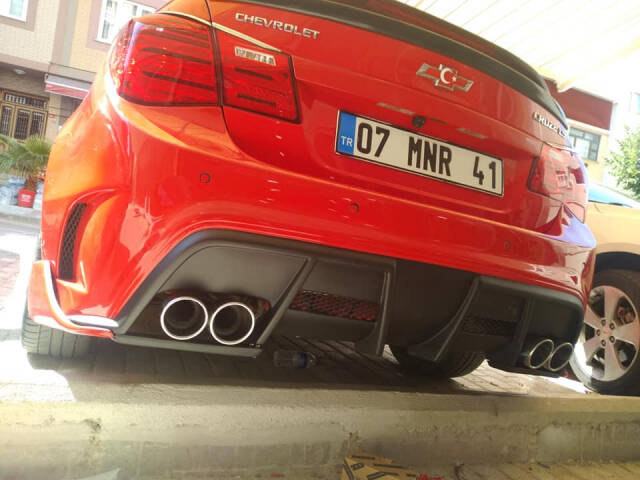 Umt Arka Tampon Cruze Sedan İthal Plastik Ürün - 6