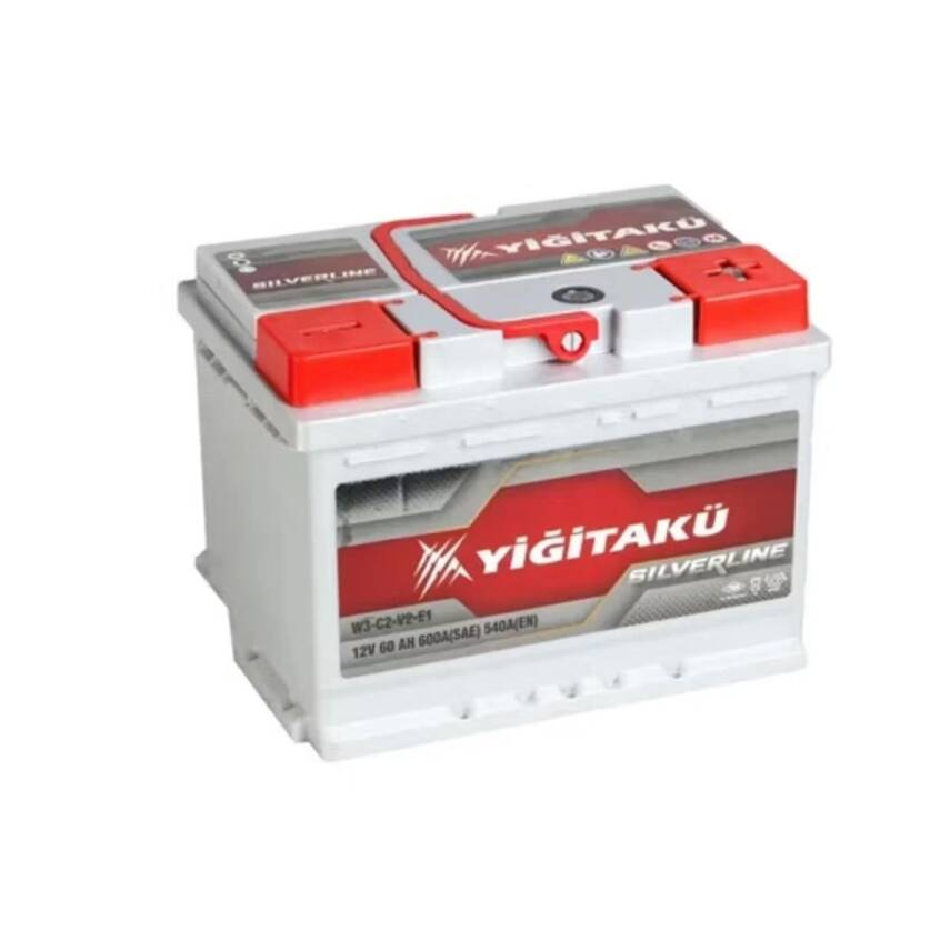 Yiğit Akü 12V 60 Ah 540A Silverline Cca Uyumlu - 1